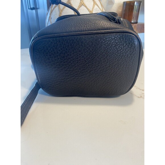 VINTAGE COACH BACKPACK BROWN PEBBLE LEATHER LUXURY SONOMA DRAWSTRING - Picture 5 of 15